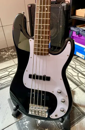Baixo Sx 5 cordas zerado timbrao (Squier/tagima/cort)