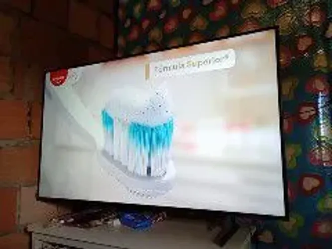 Tv smart de 50 polegadas 4k nova na caixa da marca Samsung