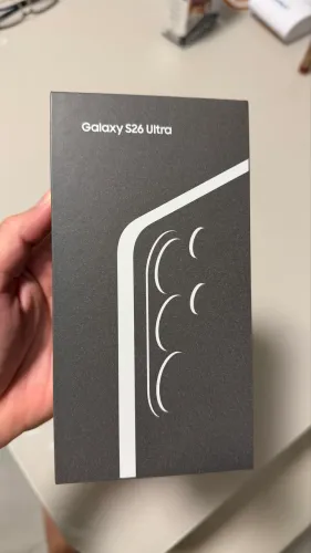 Galaxy S26 ultra azul lacrado com nota fiscal 