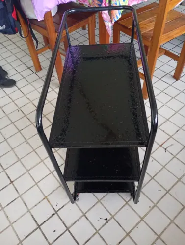 Uma bancada de ferro