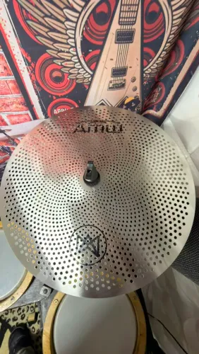 Prato para bateria silent/mute 18 polegadas