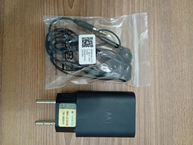 Carregador Motorola original Cabo Tipo C