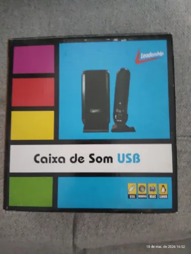 Caixa de som USB Leadership