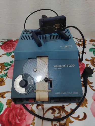 Máquina de cromo comparação vibrograf 