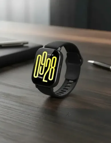 Vendo Smartwatch Xiaomi Redmi Watc (94) 9 *h 5 Active Preto com Alexa e Tela de 2"