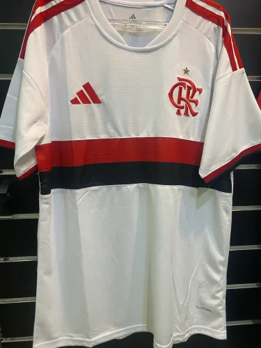 Camisa Flamengo Branca 2026 Manto 2 Adidas - Modelo Jogador Premium ?