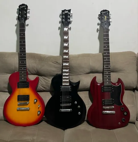 Guitarras Epiphone e LTD