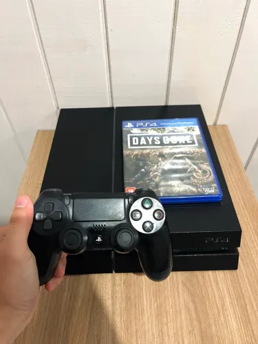 Ps4 Fat 1 controle + 4 jogos