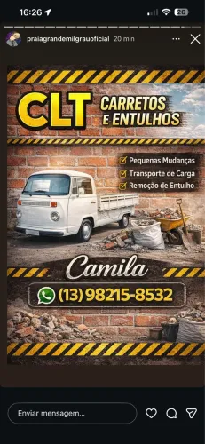 Clt Carretos e Entulhos