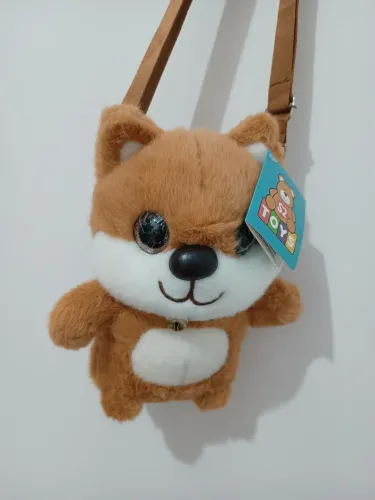 Bolsa Raposa de Pelúcia 