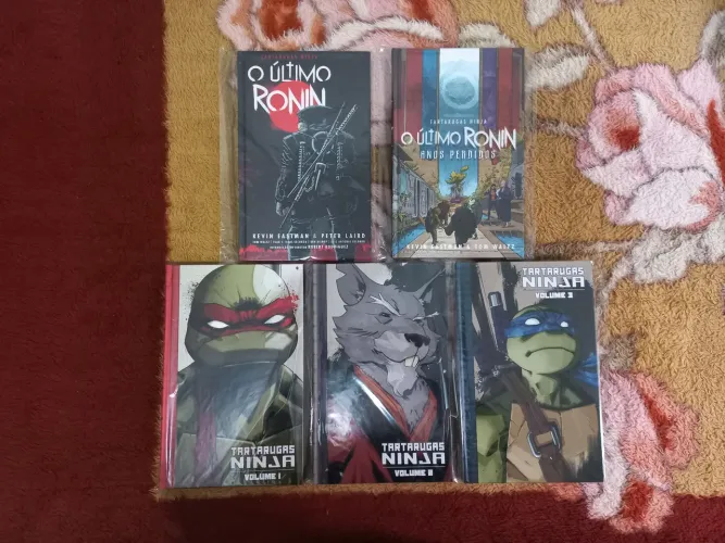 Tartarugas Ninja IDW Coleção Pipoca e Nanquim