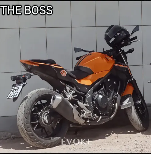 CB500F LARANJA PAPAIA MUITO NOVA.