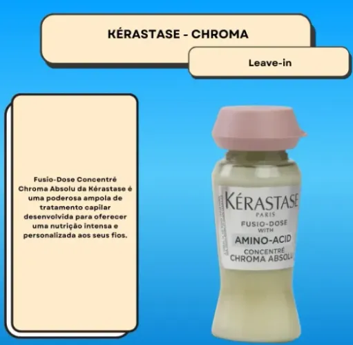 Ampola Kérastase Fusio-Dose Concentré chroma absolu 12 ml