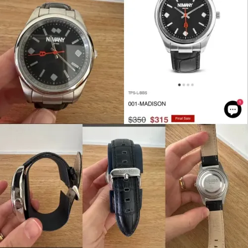 Relógio Nimany NY masculino perfeito estado