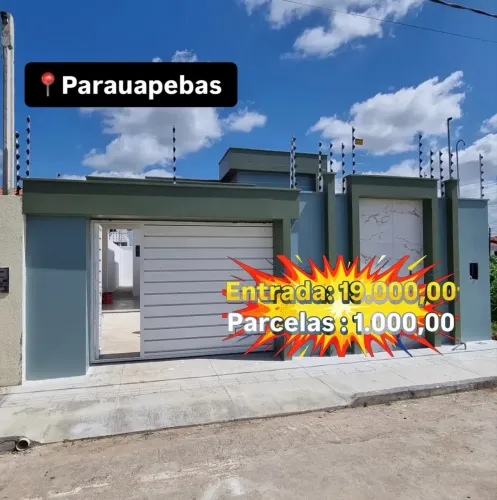 Imóvel atrás do parcelamento