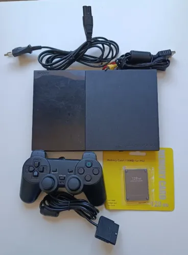 Playstation 2 Slim Standard Preto