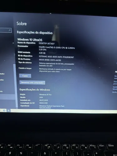 Notebook Intel Core i5