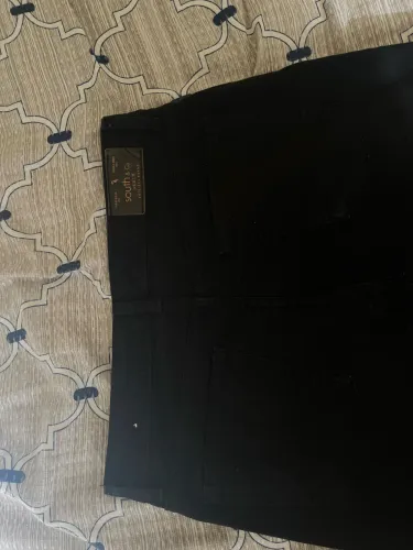 calça jeans skinny south & co preta 44