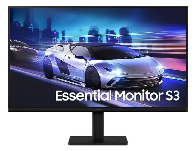 Monitor Gamer Samsung Essential S3, 24" FHD, 120 Hz, HDMI, Preto