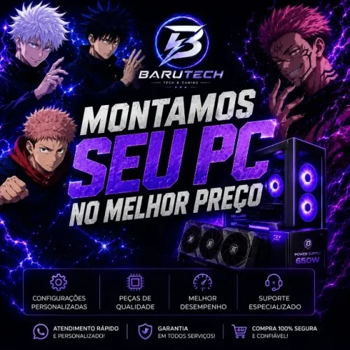 MONTE SEU PC GAMER NO MELHOR PREÇO DE SP, COM GARANTIA E SUPORTE