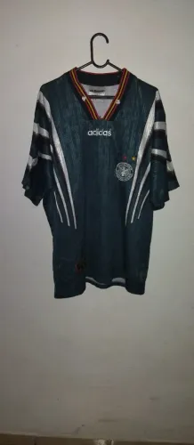 Camisa seleção Alemanha camisa Alemanha 1996 Away Klinsmann, Matthaus,möller
