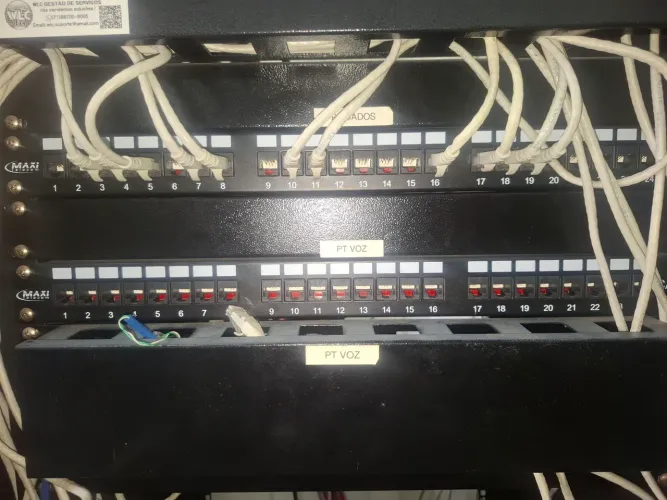 Path painel Maxi 24 portas CAT-6