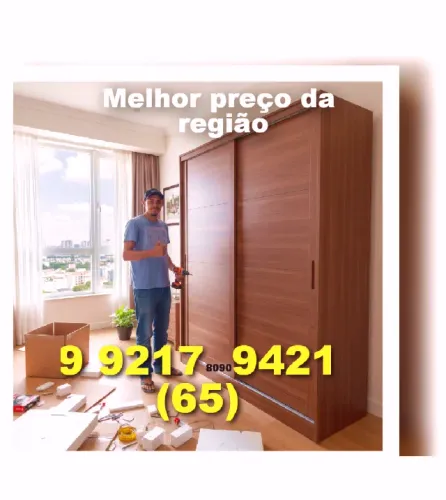 Montagem de Móveis de Moveis em residências, rack, movel em escritório Jhone