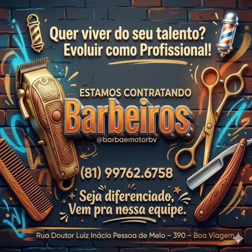 Contrata-se Barbeiro.