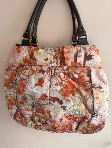 Bolsa vintage florida Carmim