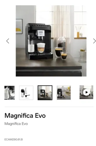 Cafeteira Elétrica Importada - DeLonghi Magnífica
