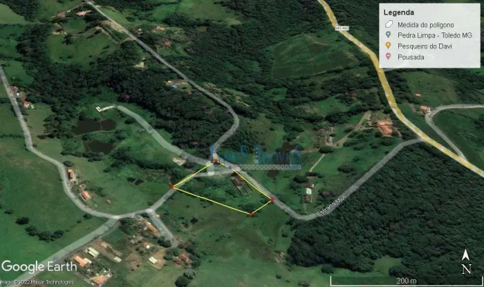 Terreno à venda, 10000 m² por R$ 750.000 - Extrema - Extrema/MG
