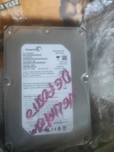 Vendo HD 750gbt