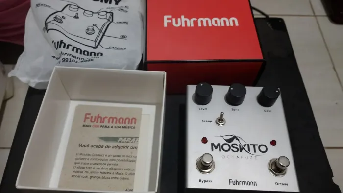 Pedal guitarra octafuzz moskito fuhrmann