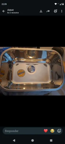 VENDO CUBA DE EMBUTIR TRAMONTINA INOX AUTO BRILHO LUXO