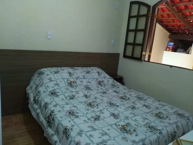 Cama box queen e colchão Ortobom