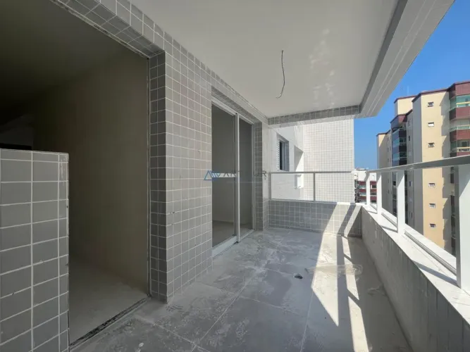 Apartamento à venda em Praia Grande com 02 quartos e 01 suíte - lazer completo