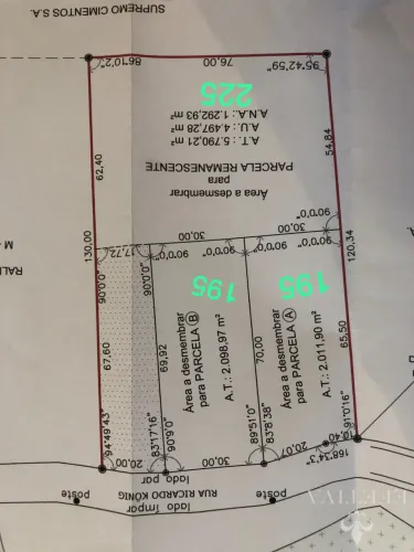 Linda chácara, sem edificações, próximo rodovia Werner Duwe.