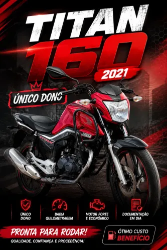Titan 160 21/21 único dono