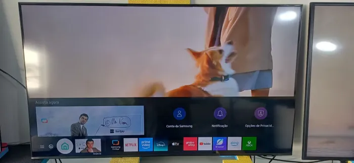Vd. Tv samsung smart un50au8000g