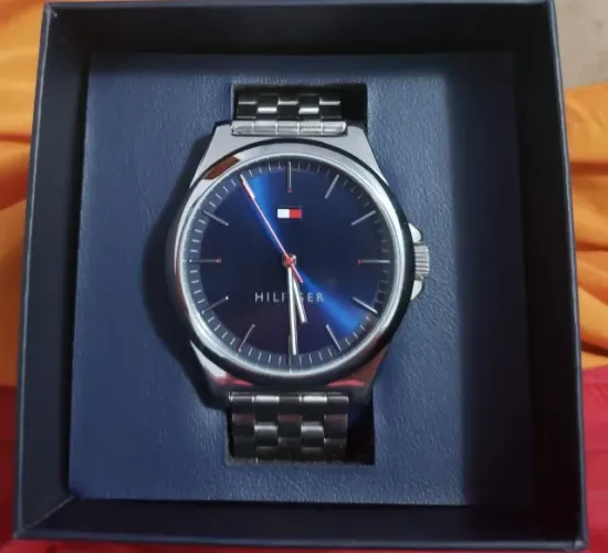 Relógio Tommy Hilfiger Masculino Azul