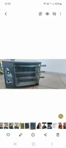 Churrasqueira a gás Aske elétrica