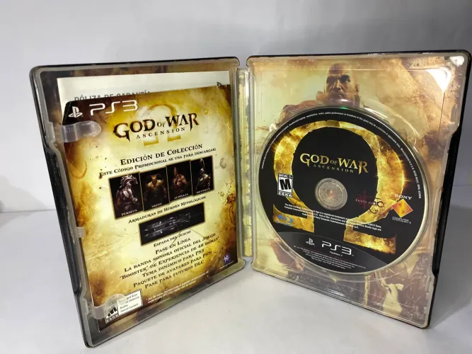 God of War Ascension Steelbook PS3 - Edição Especial Original