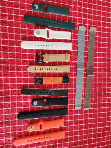 Kit 8 pulseira (largura 20mm) para relógios/smartwatches compatíveis