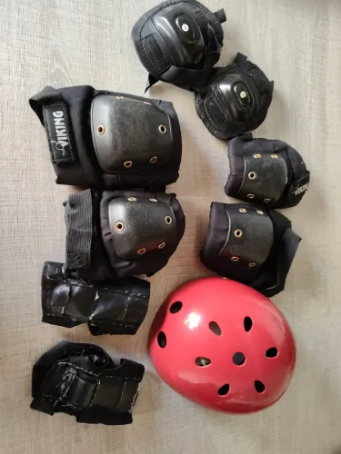 Capacete e acessórios proteção infantil