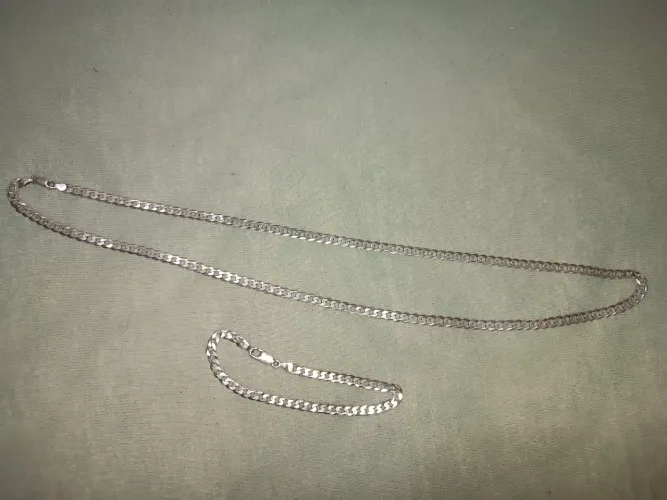 Prata 925 conjunto 5mm