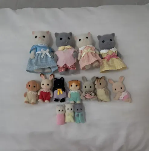 lote de sylvanian families vendo ou troco 