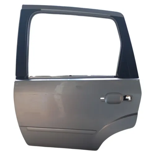 Porta Traseira Esquerda Prata Ford Fiesta 2000 2014 Traseira Esquerdo Prata
