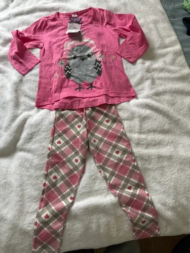 Pijama longo Corujinha TAM 2