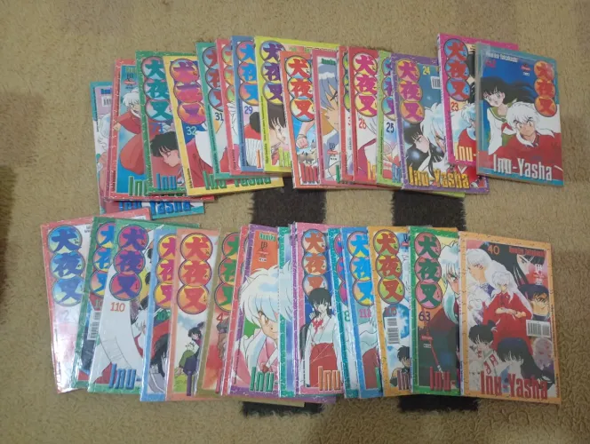 InuYasha Coleção 95 Volumes Jbc Meio Tanko