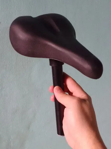 Banco de bicicleta com canote